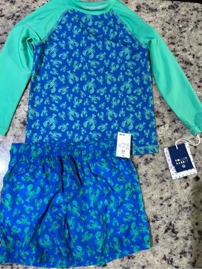 Roller Rabbit Boys swim set size 4t